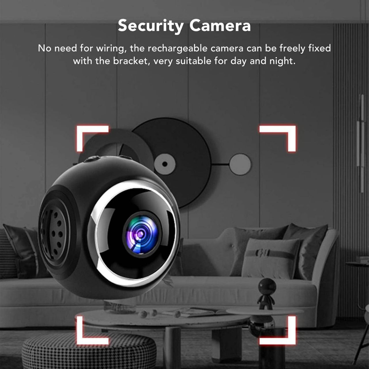Camara De Seguridad Con Alarma